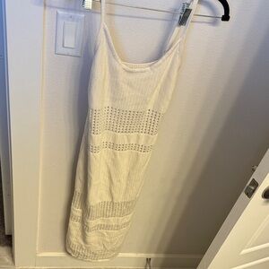 Forever 21 Cream Midi Dress